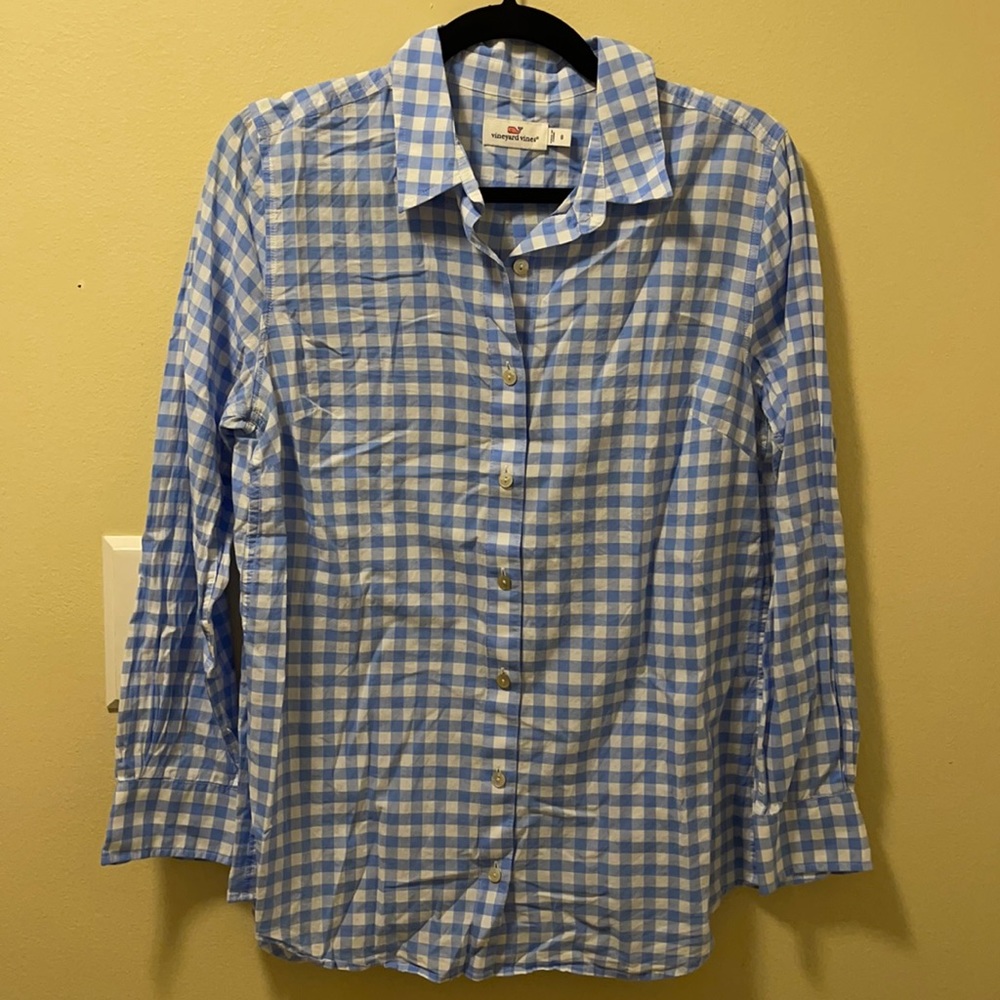 Vineyard Vines Gingham Button Down - image 2